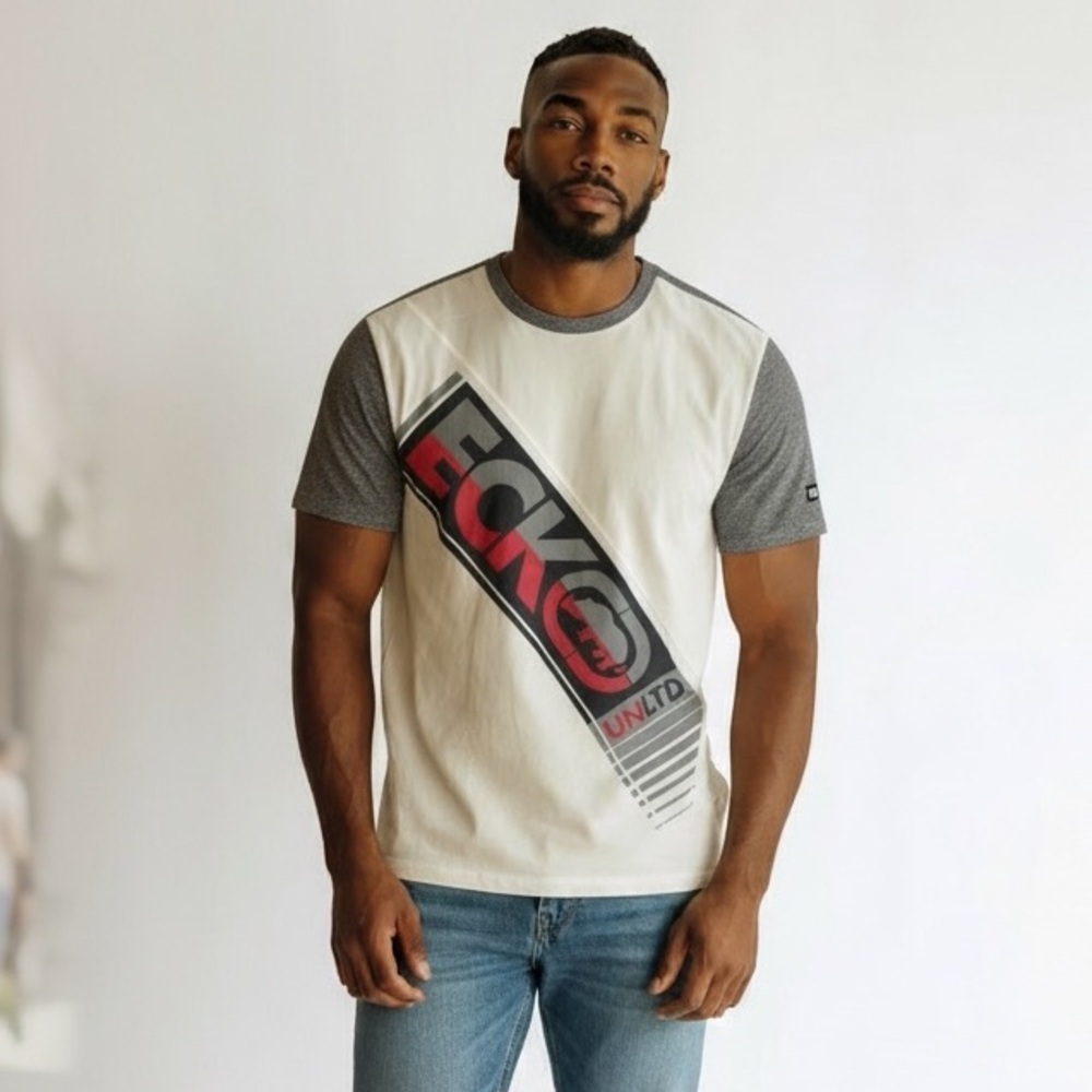 TS695 Ecko Unltd Urban Streetwear T Shirt L
